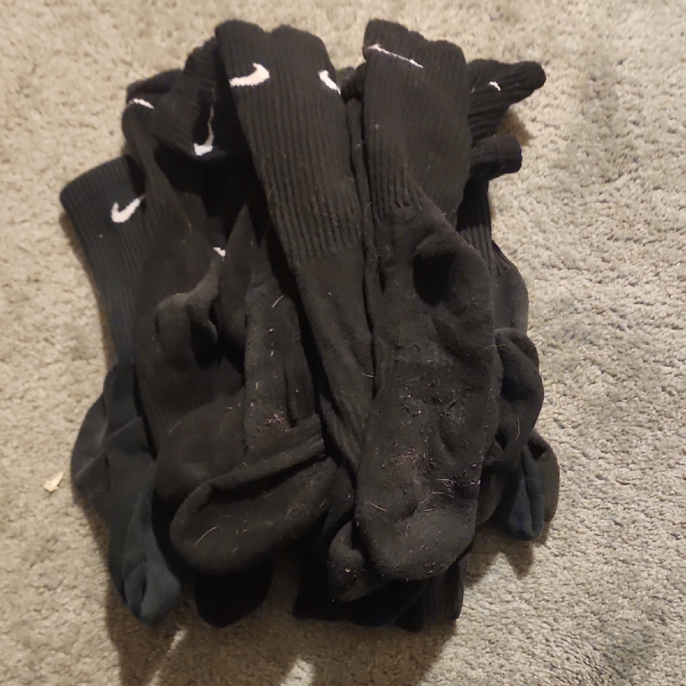 Nike Women's Black Socks